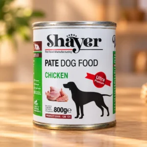 کنسرو سگ شایر Shayer مدل پته با طعم مرغ