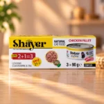 کنسرو گربه شایر Shayer طعم فیله مرغ