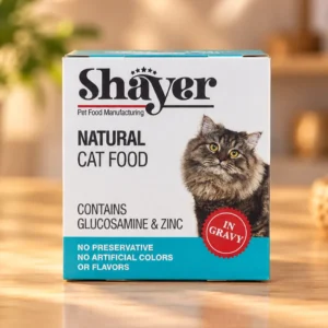 کنسرو گربه شایر Shayer طعم ماهی تن