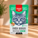 پوچ گربه ونپی WANPY طعم مرغ و میگو