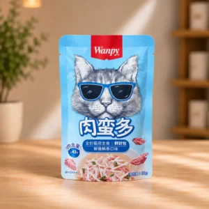 پوچ گربه ونپی WANPY طعم ماهی تن